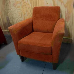 Set van 2 rode fauteuils