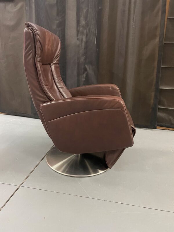 Relaxfauteuil op ronde draaivoet - Afbeelding 5