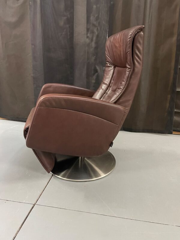 Relaxfauteuil op ronde draaivoet - Afbeelding 4